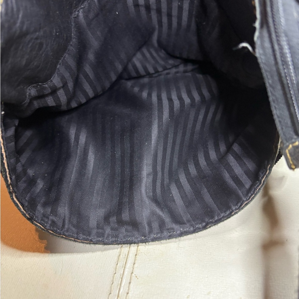 Black Leather Crossbody Bag Jack George’s - Picture 7 of 16